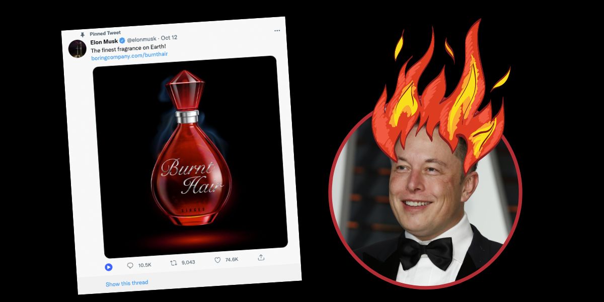 Elon Musk makes a cool million selling 'burnt hair' - 4CA