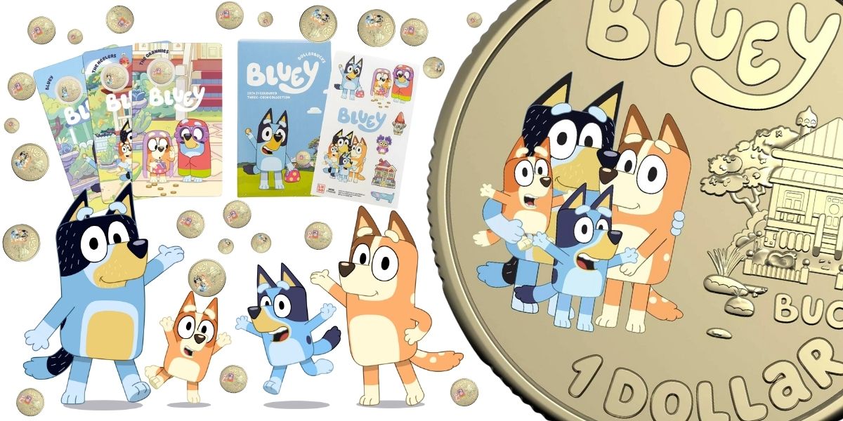 Royal Australian Mint and Bluey Team Up for Exclusive Coin Release 4CA